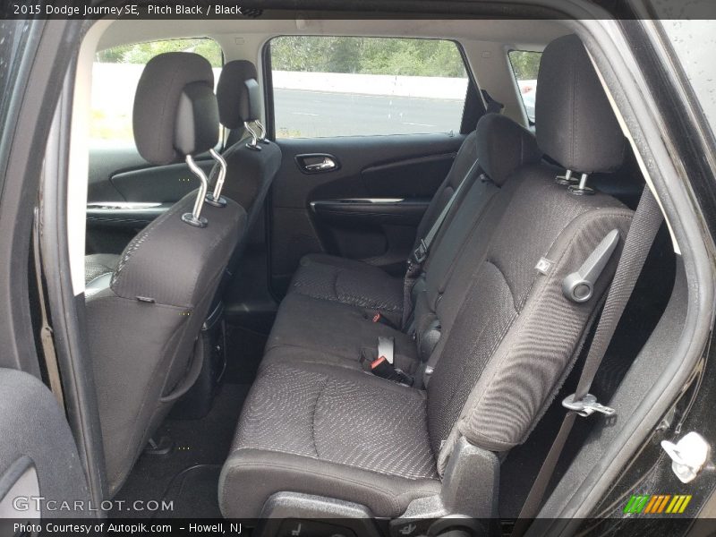 Pitch Black / Black 2015 Dodge Journey SE