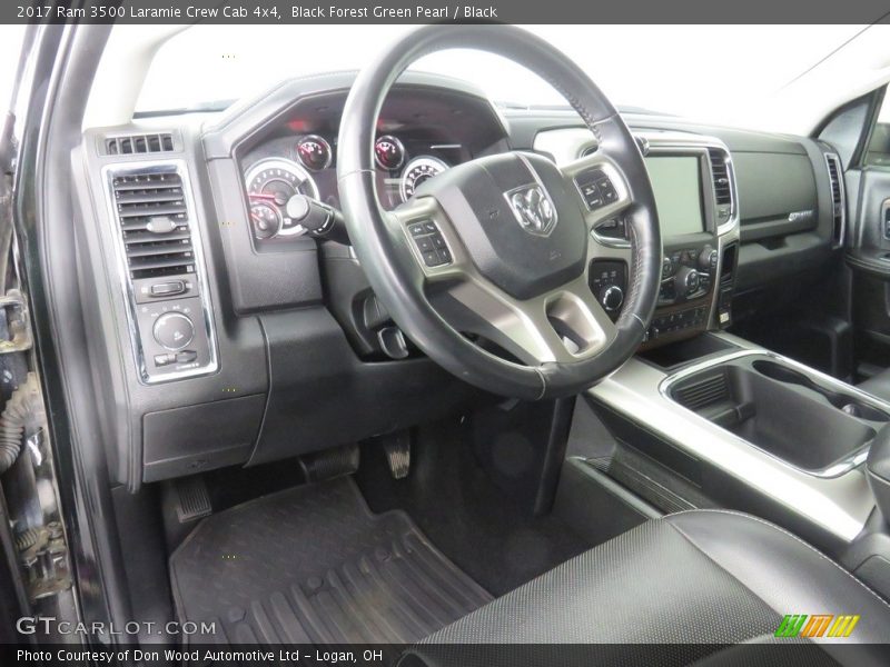 Front Seat of 2017 3500 Laramie Crew Cab 4x4