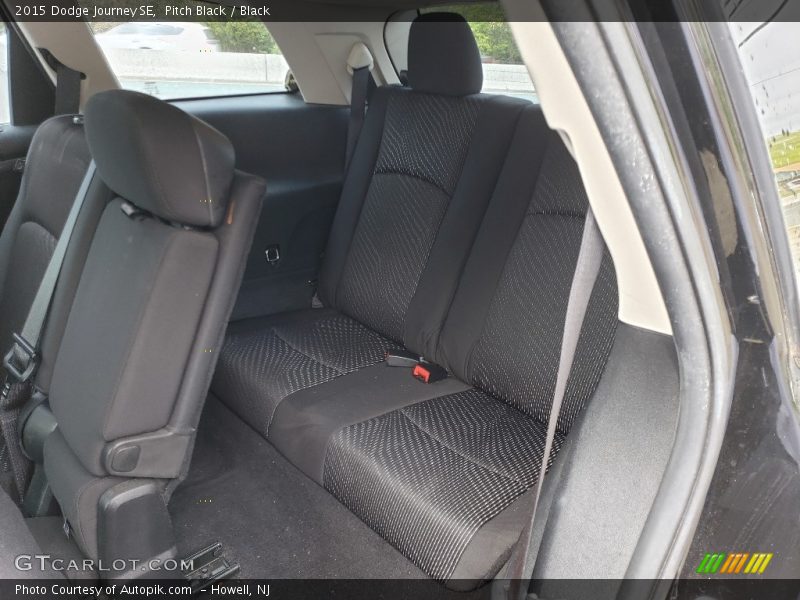 Pitch Black / Black 2015 Dodge Journey SE