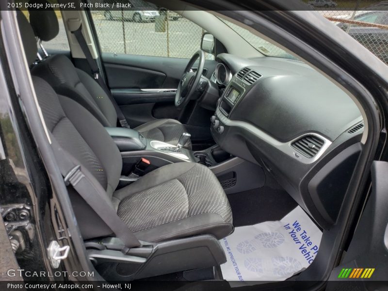 Pitch Black / Black 2015 Dodge Journey SE