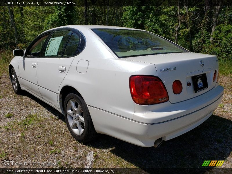 Crystal White / Ivory 2001 Lexus GS 430