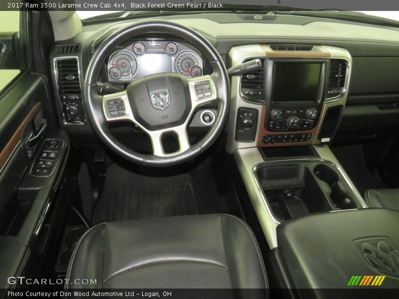 Black Forest Green Pearl / Black 2017 Ram 3500 Laramie Crew Cab 4x4