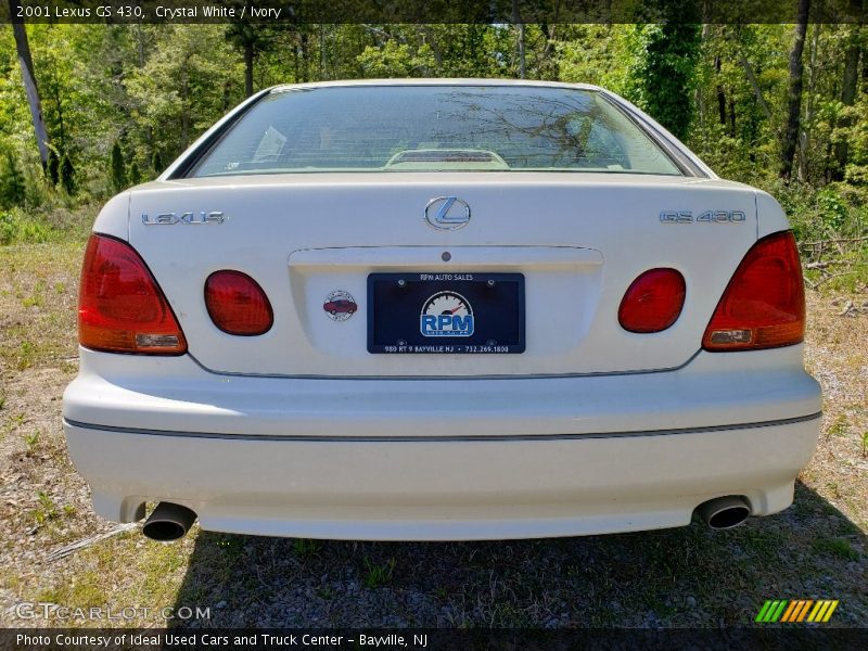 Crystal White / Ivory 2001 Lexus GS 430