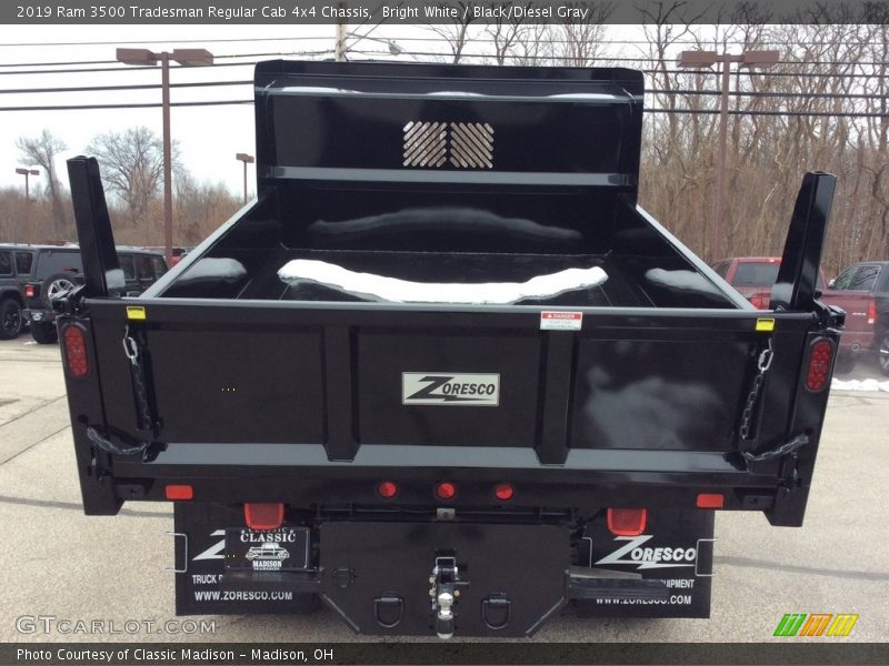 Bright White / Black/Diesel Gray 2019 Ram 3500 Tradesman Regular Cab 4x4 Chassis