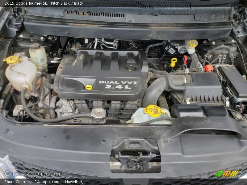 Pitch Black / Black 2015 Dodge Journey SE