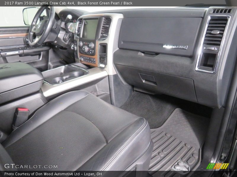 Front Seat of 2017 3500 Laramie Crew Cab 4x4