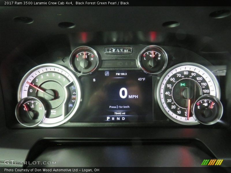 2017 3500 Laramie Crew Cab 4x4 Laramie Crew Cab 4x4 Gauges