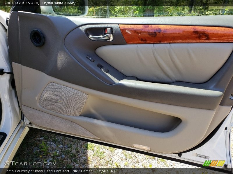 Crystal White / Ivory 2001 Lexus GS 430