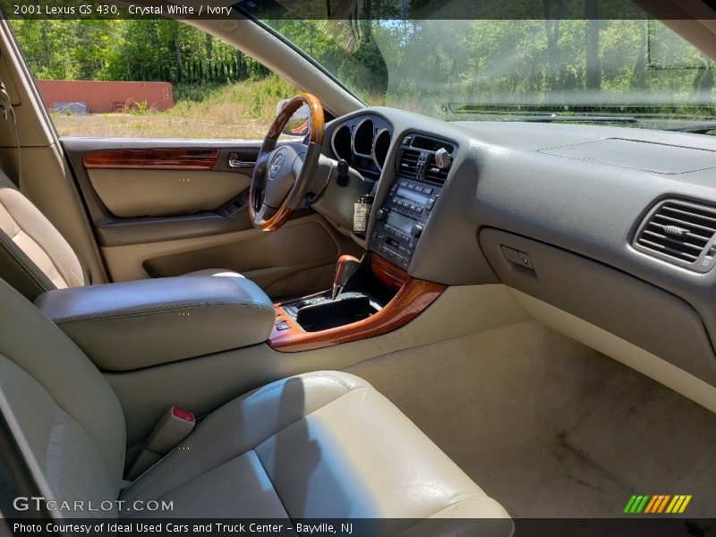 Crystal White / Ivory 2001 Lexus GS 430