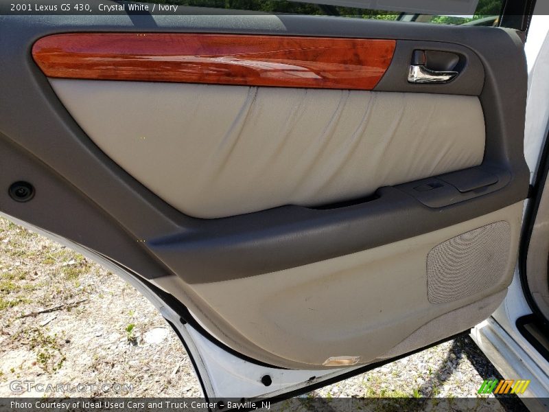 Crystal White / Ivory 2001 Lexus GS 430
