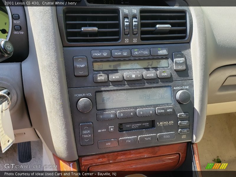 Controls of 2001 GS 430
