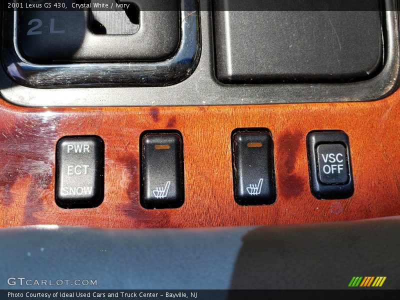 Crystal White / Ivory 2001 Lexus GS 430