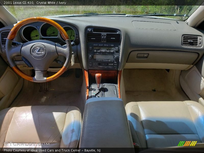 Crystal White / Ivory 2001 Lexus GS 430