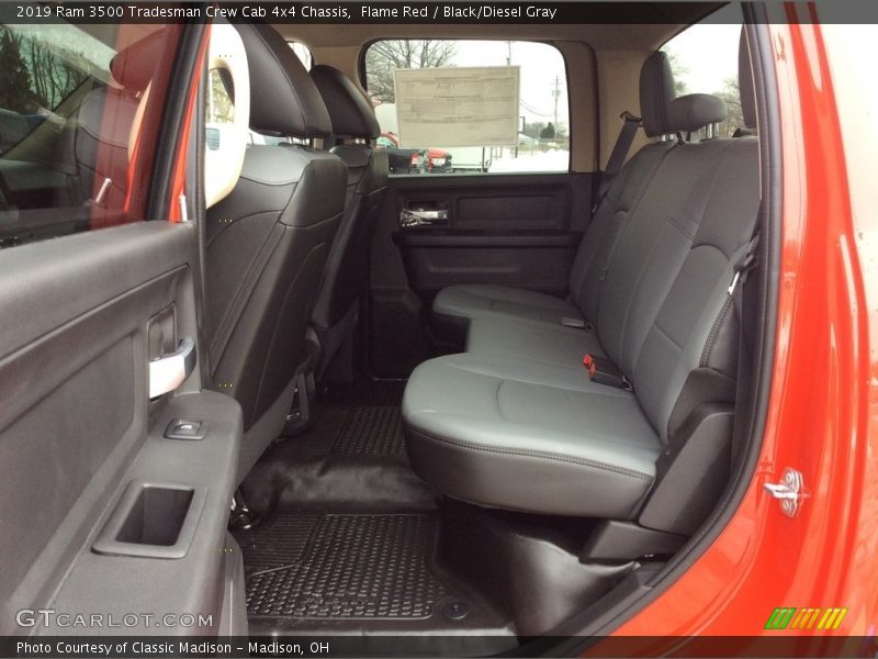Flame Red / Black/Diesel Gray 2019 Ram 3500 Tradesman Crew Cab 4x4 Chassis