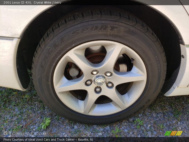 Crystal White / Ivory 2001 Lexus GS 430