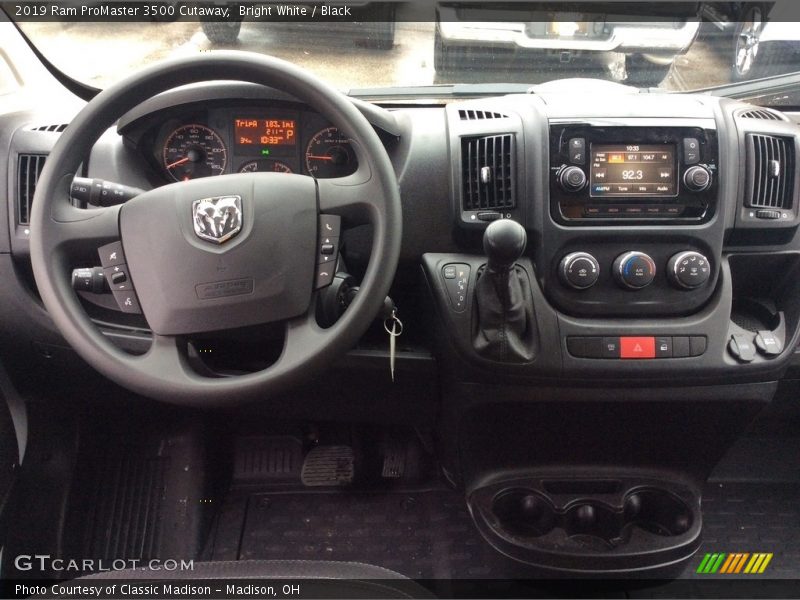 Bright White / Black 2019 Ram ProMaster 3500 Cutaway