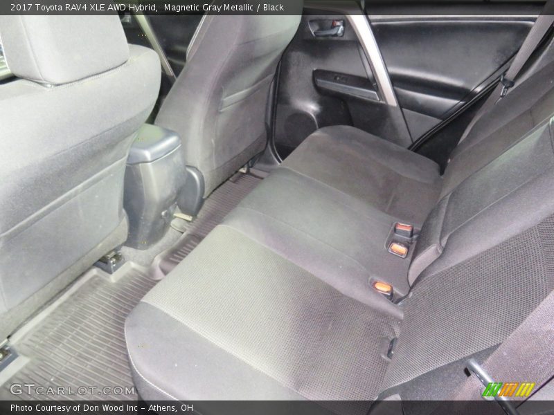 Magnetic Gray Metallic / Black 2017 Toyota RAV4 XLE AWD Hybrid