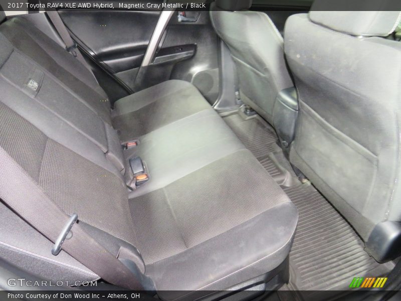Magnetic Gray Metallic / Black 2017 Toyota RAV4 XLE AWD Hybrid