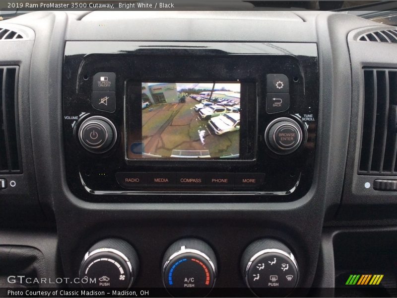 Bright White / Black 2019 Ram ProMaster 3500 Cutaway