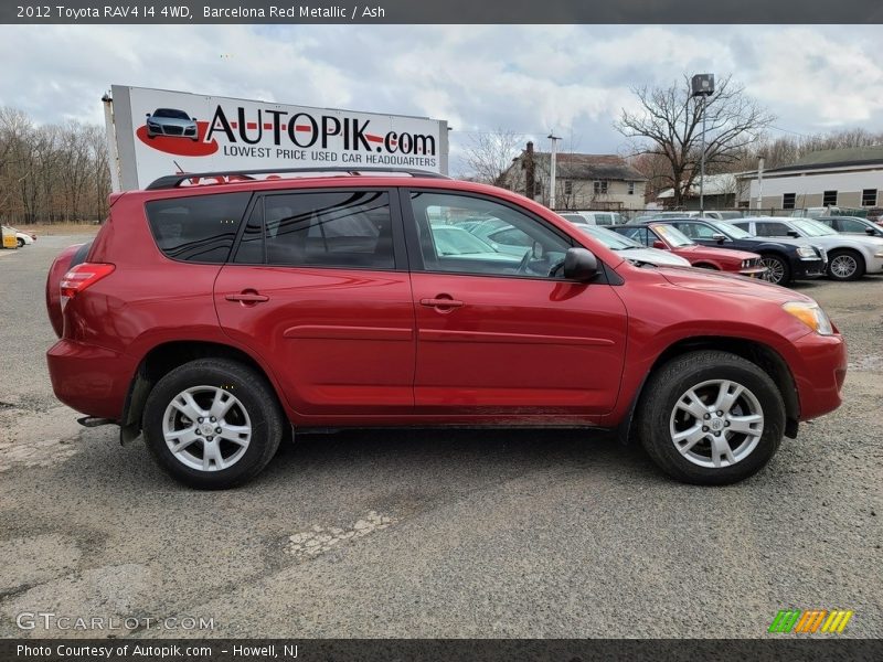 Barcelona Red Metallic / Ash 2012 Toyota RAV4 I4 4WD