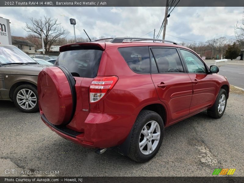 Barcelona Red Metallic / Ash 2012 Toyota RAV4 I4 4WD