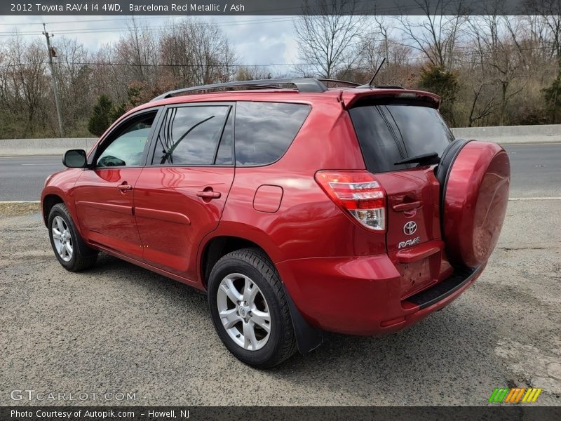 Barcelona Red Metallic / Ash 2012 Toyota RAV4 I4 4WD