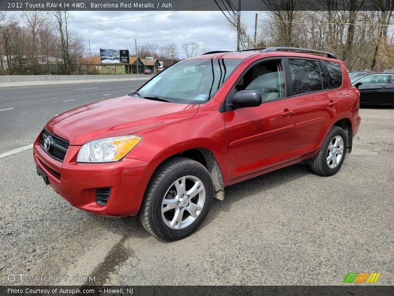 Barcelona Red Metallic / Ash 2012 Toyota RAV4 I4 4WD