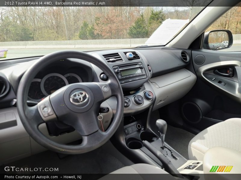 Barcelona Red Metallic / Ash 2012 Toyota RAV4 I4 4WD