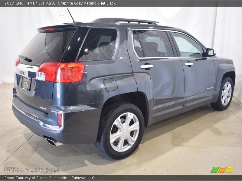 Graphite Gray Metallic / Jet Black 2017 GMC Terrain SLT AWD