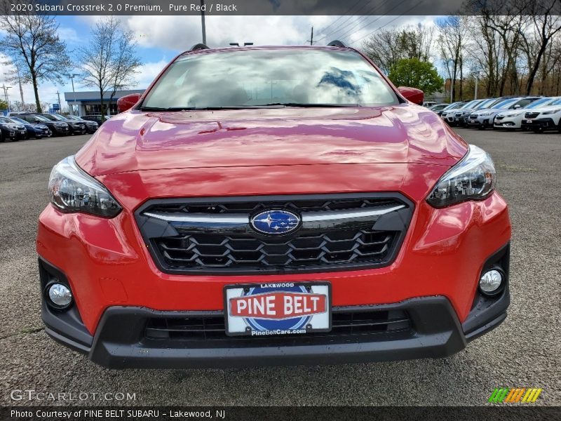 Pure Red / Black 2020 Subaru Crosstrek 2.0 Premium