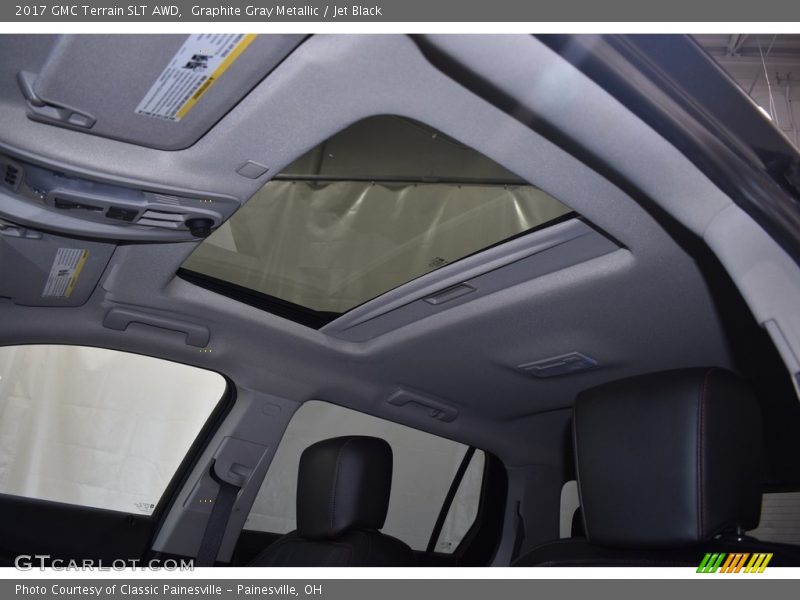 Graphite Gray Metallic / Jet Black 2017 GMC Terrain SLT AWD