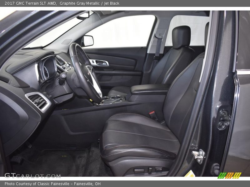Graphite Gray Metallic / Jet Black 2017 GMC Terrain SLT AWD
