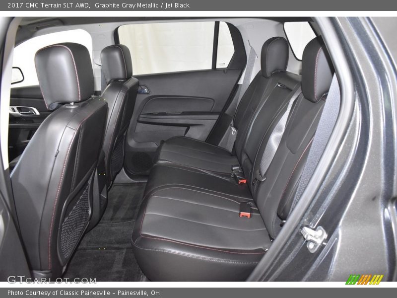 Graphite Gray Metallic / Jet Black 2017 GMC Terrain SLT AWD