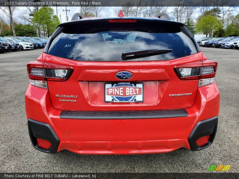 Pure Red / Black 2020 Subaru Crosstrek 2.0 Premium