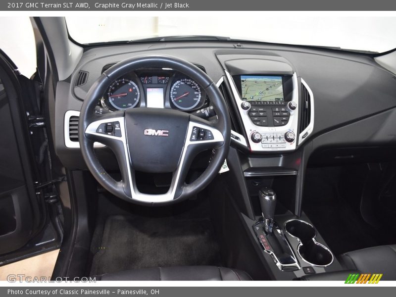 Graphite Gray Metallic / Jet Black 2017 GMC Terrain SLT AWD