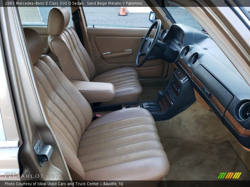 Front Seat of 1983 E Class 300 D Sedan