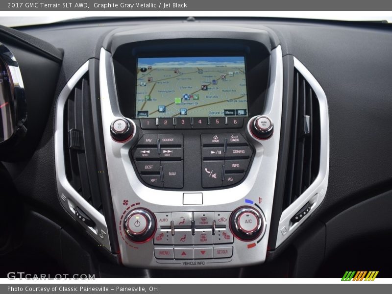 Graphite Gray Metallic / Jet Black 2017 GMC Terrain SLT AWD
