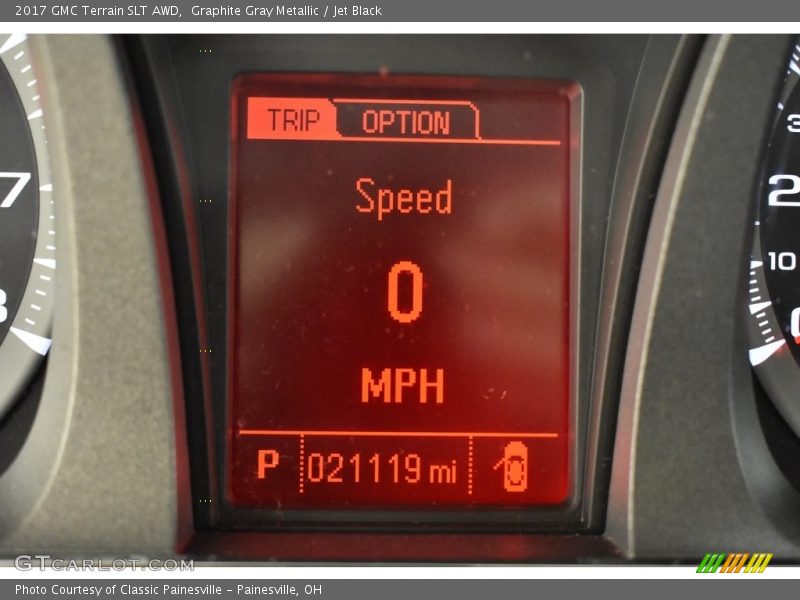 Graphite Gray Metallic / Jet Black 2017 GMC Terrain SLT AWD