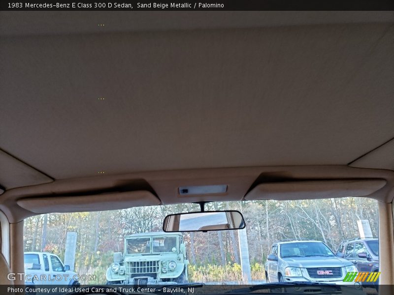 Sand Beige Metallic / Palomino 1983 Mercedes-Benz E Class 300 D Sedan