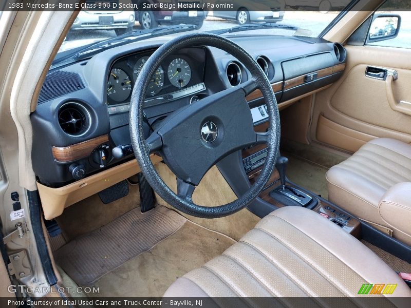  1983 E Class 300 D Sedan Palomino Interior