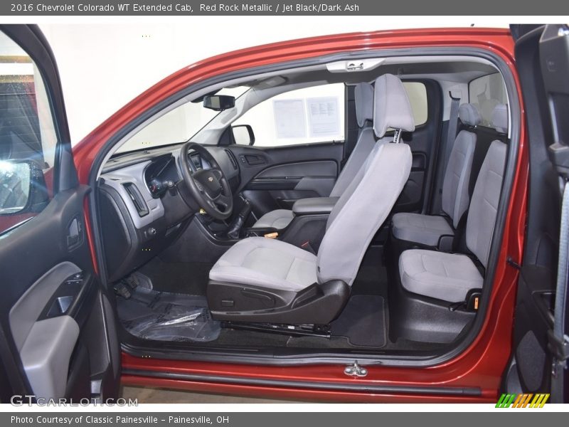Red Rock Metallic / Jet Black/Dark Ash 2016 Chevrolet Colorado WT Extended Cab