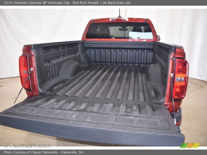 Red Rock Metallic / Jet Black/Dark Ash 2016 Chevrolet Colorado WT Extended Cab