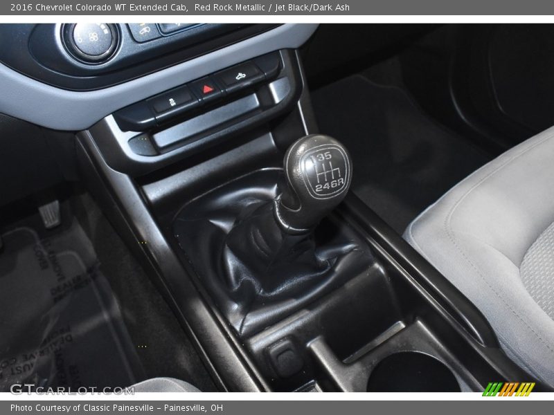 Red Rock Metallic / Jet Black/Dark Ash 2016 Chevrolet Colorado WT Extended Cab