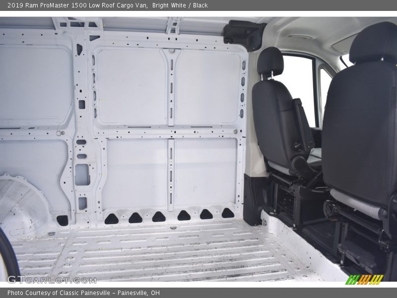 Bright White / Black 2019 Ram ProMaster 1500 Low Roof Cargo Van