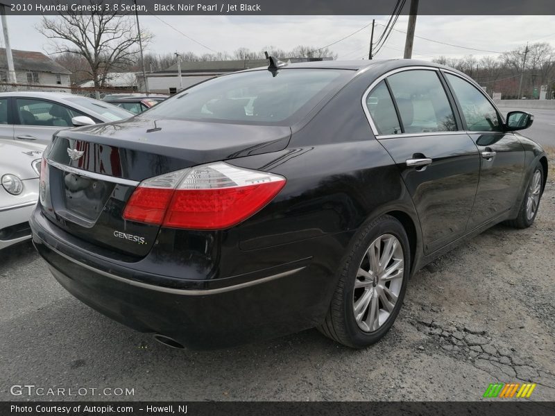 Black Noir Pearl / Jet Black 2010 Hyundai Genesis 3.8 Sedan