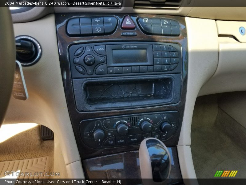 Controls of 2004 C 240 Wagon