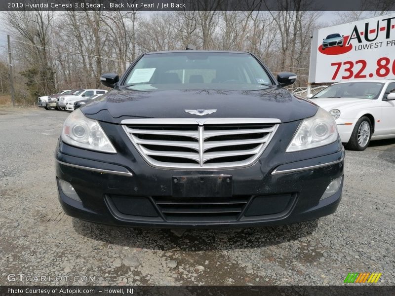 Black Noir Pearl / Jet Black 2010 Hyundai Genesis 3.8 Sedan