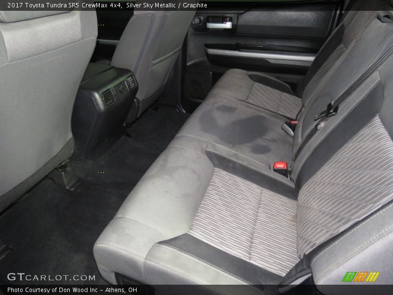 Silver Sky Metallic / Graphite 2017 Toyota Tundra SR5 CrewMax 4x4