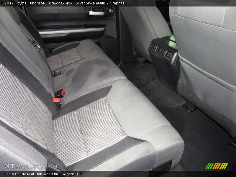Silver Sky Metallic / Graphite 2017 Toyota Tundra SR5 CrewMax 4x4