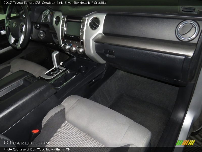 Silver Sky Metallic / Graphite 2017 Toyota Tundra SR5 CrewMax 4x4